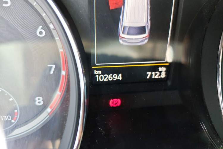 Used Volkswagen Teramont 2019 380TSI Four-Wheel Drive Luxury Version China V Standard Odometer Close Up