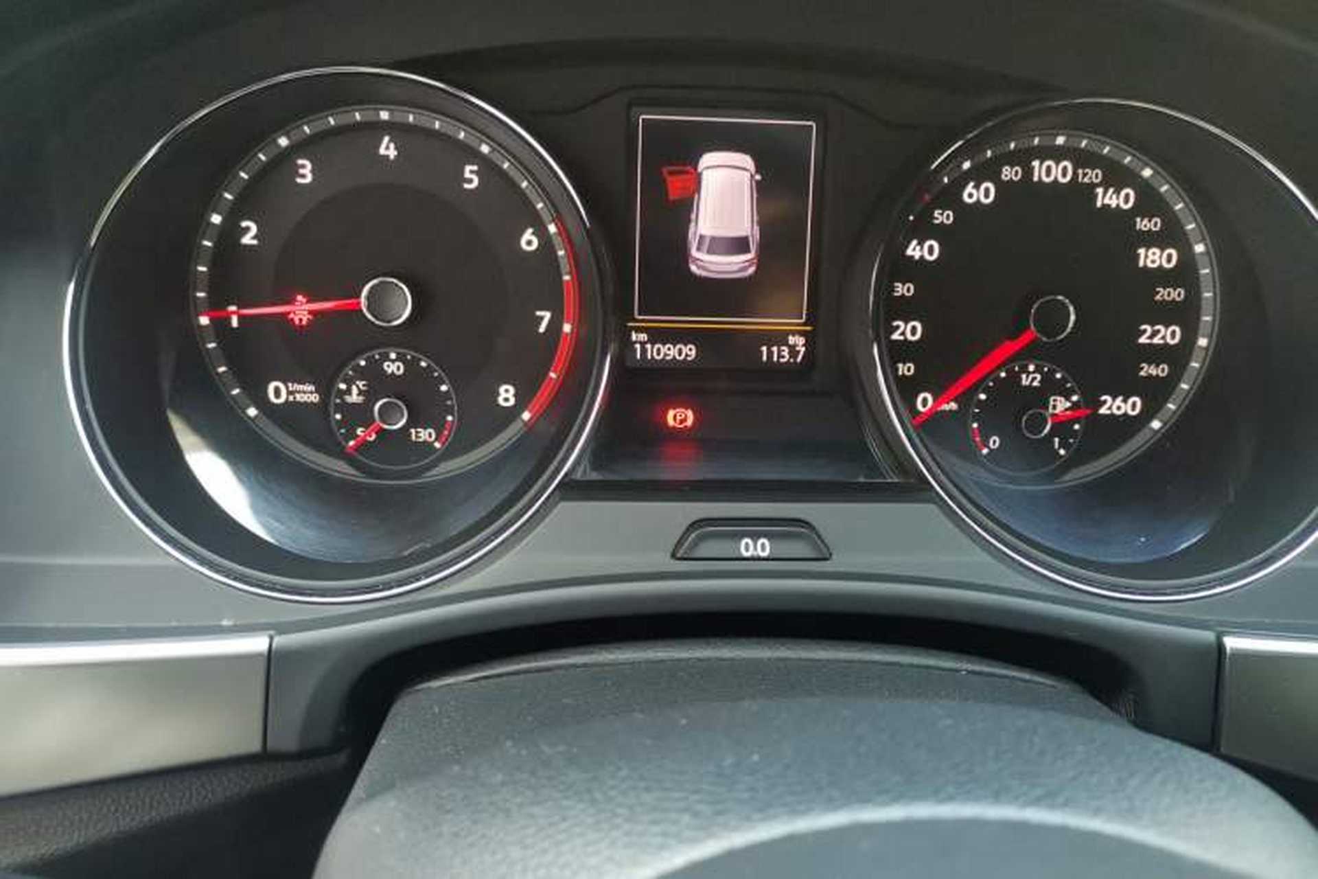 Used Volkswagen Teramont 2019 380TSI Four-Wheel Drive Comfort Edition China V Standard Odometer Close Up