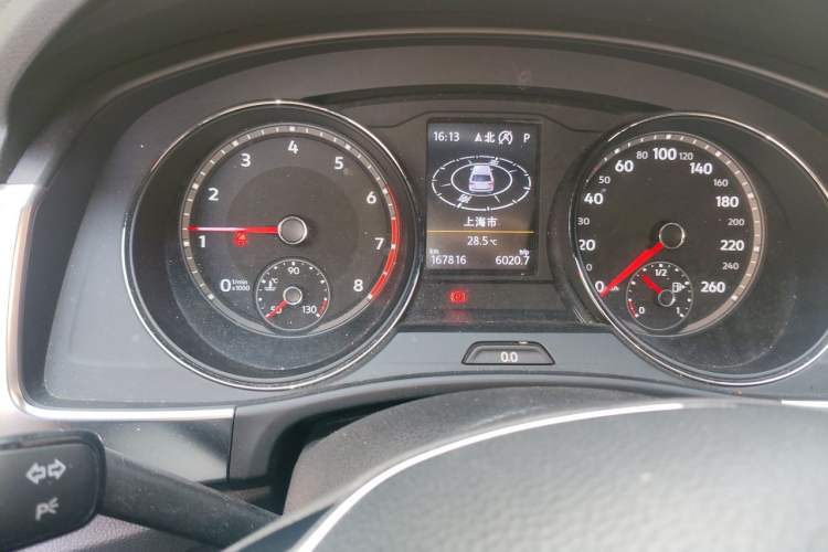 Used Volkswagen Teramont 2019 380TSI Four-Wheel Drive Luxury Version China VI Standard Odometer Close Up