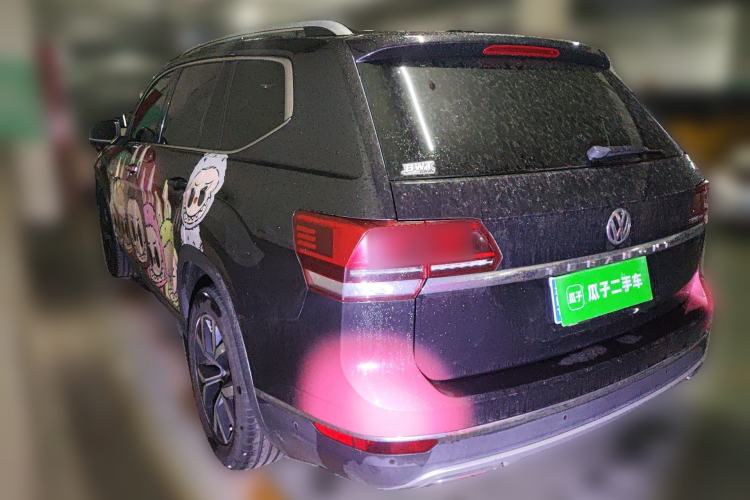Used Volkswagen Teramont 2019 380TSI Four-Wheel Drive Luxury Version China V Standard Rear Left 45 Deg