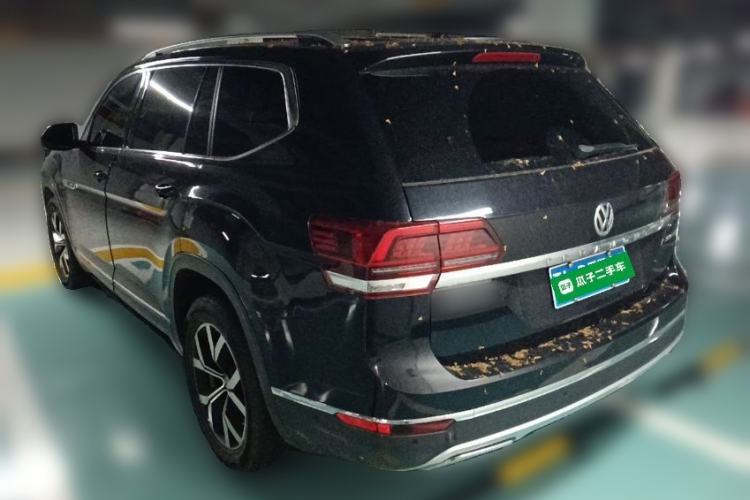 Used Volkswagen Teramont 2019 380TSI Four-Wheel Drive Luxury Version China V Standard Rear Left 45 Deg