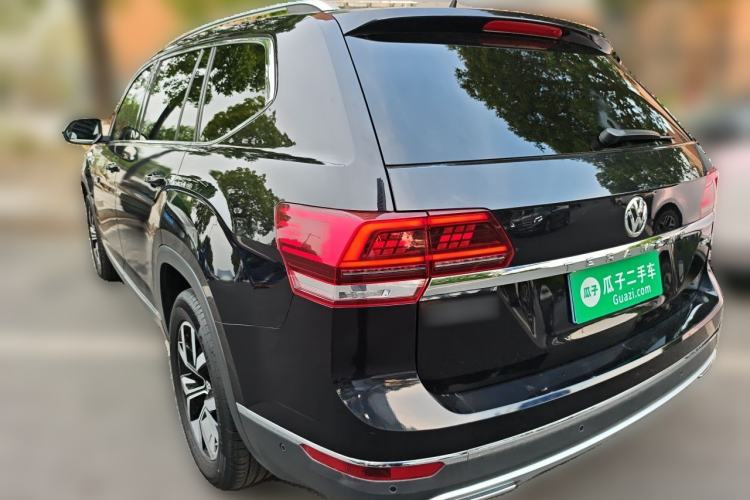 Used Volkswagen Teramont 2019 380TSI Four-Wheel Drive Luxury Version China V Standard Rear Left 45 Deg