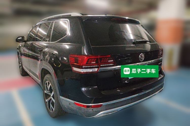 Used Volkswagen Teramont 2019 380TSI Four-Wheel Drive Luxury Version China VI Standard Rear Left 45 Deg