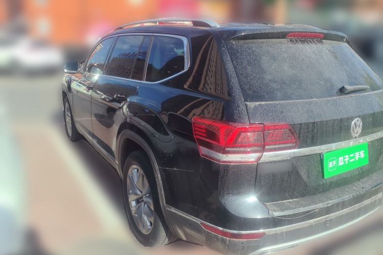 Used Volkswagen Teramont 2019 380TSI Four-Wheel Drive Flagship Model China V Standard Rear Left 45 Deg