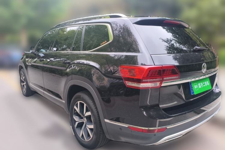 Used Volkswagen Teramont 2019 380TSI Four-Wheel Drive Luxury Version China VI Standard Rear Left 45 Deg