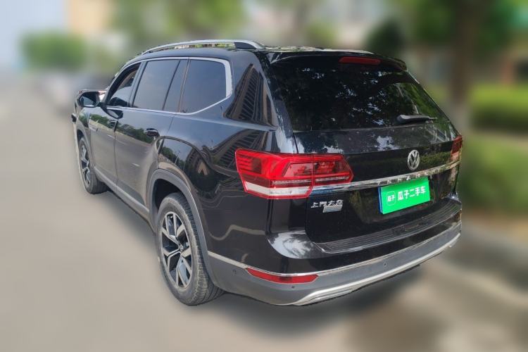 Used Volkswagen Teramont 2019 330TSI Two-Wheel-Drive Luxury Edition China V Standard Rear Left 45 Deg