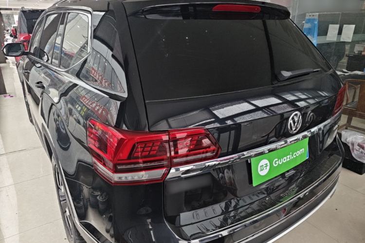 Used Volkswagen Teramont 2019 330TSI Two-Wheel-Drive Luxury Edition China V Standard Rear Left 45 Deg