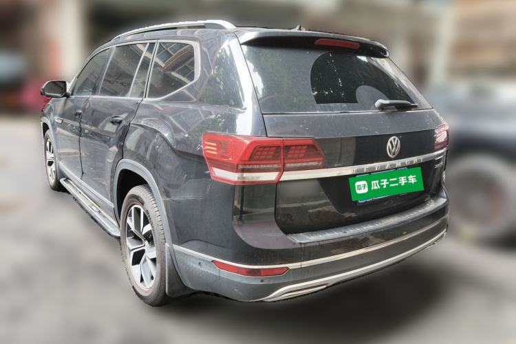 Used Volkswagen Teramont 2019 380TSI Four-Wheel Drive Luxury Version China VI Standard Rear Left 45 Deg