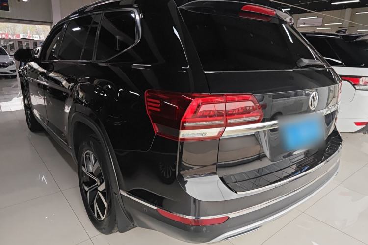 Used Volkswagen Teramont 2019 380TSI Four-Wheel Drive Luxury Version China V Standard Rear Left 45 Deg