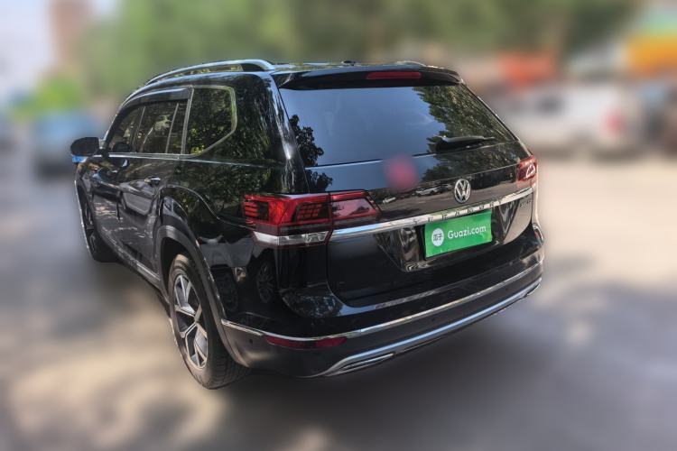 Used Volkswagen Teramont 2019 380TSI Four-Wheel Drive Luxury Version China VI Standard Rear Left 45 Deg