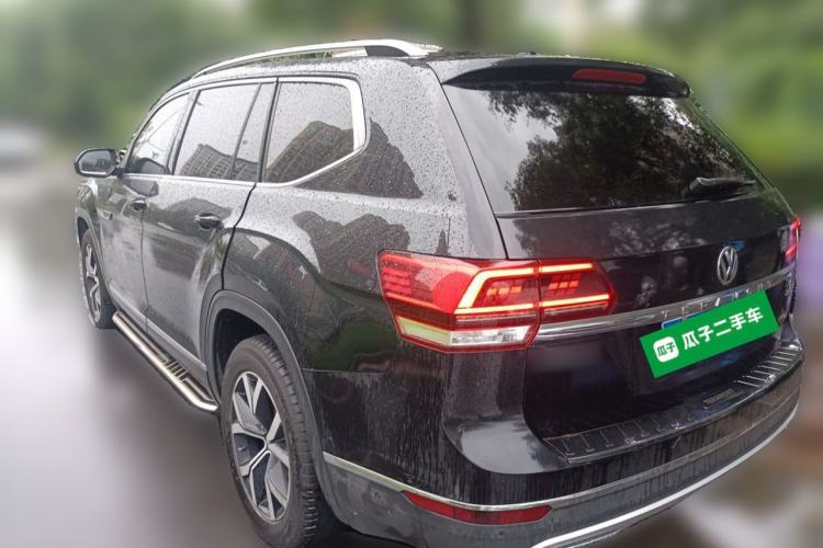 Used Volkswagen Teramont 2019 330TSI Two-Wheel-Drive Luxury Edition China V Standard Rear Left 45 Deg