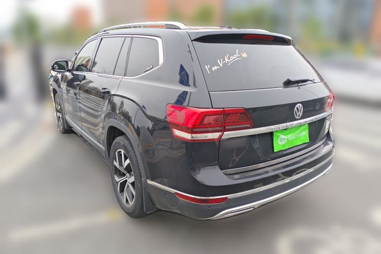 Used Volkswagen Teramont 2019 380TSI Four-Wheel Drive Luxury Version China V Standard Rear Left 45 Deg