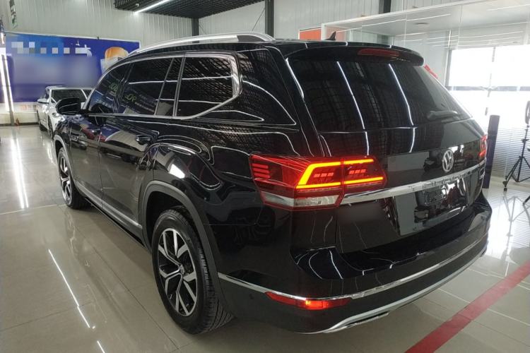 Used Volkswagen Teramont 2019 380TSI Four-Wheel Drive Luxury Version China VI Standard Rear Left 45 Deg
