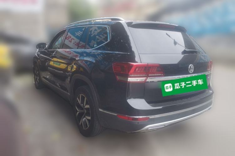 Used Volkswagen Teramont 2019 380TSI Four-Wheel Drive Luxury Version China VI Standard Rear Left 45 Deg