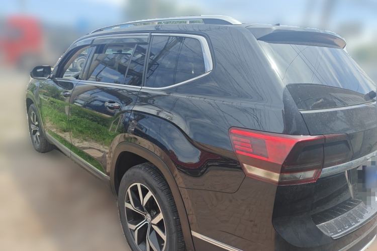 Used Volkswagen Teramont 2019 330TSI Two-Wheel-Drive Luxury Edition China VI Standard Rear Left 45 Deg