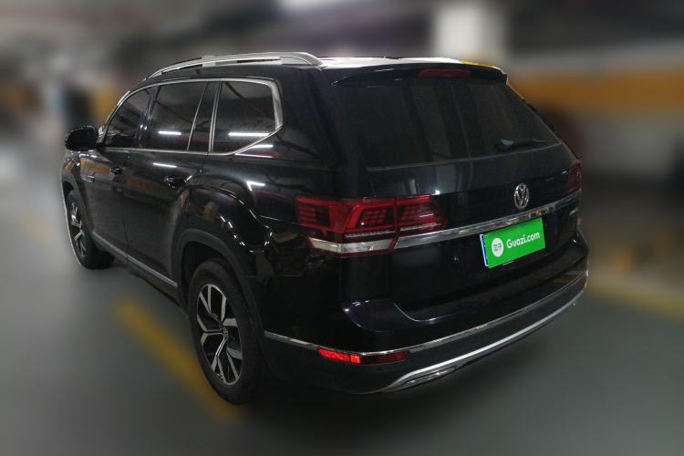 Used Volkswagen Teramont 2019 380TSI Four-Wheel Drive Luxury Version China V Standard Rear Left 45 Deg