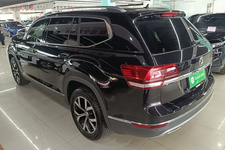 Used Volkswagen Teramont 2019 380TSI Four-Wheel Drive Luxury Version China V Standard Rear Left 45 Deg