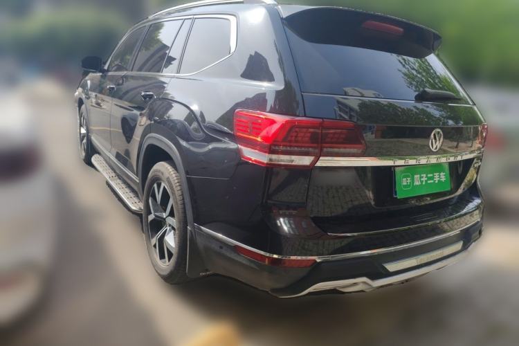 Used Volkswagen Teramont 2019 380TSI Four-Wheel Drive Luxury Version China V Standard Rear Left 45 Deg