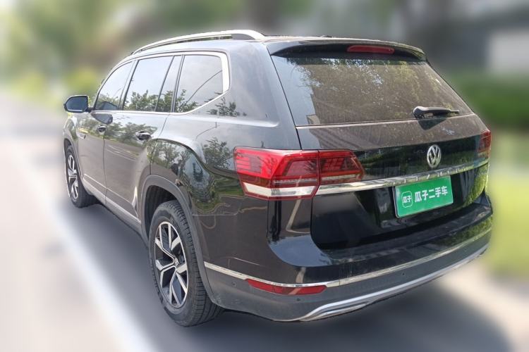 Used Volkswagen Teramont 2019 330TSI Two-Wheel-Drive Luxury Edition China VI Standard Rear Left 45 Deg