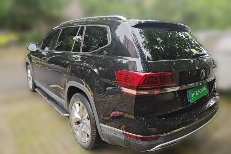 Used Volkswagen Teramont 2019 380TSI Four-Wheel Drive Luxury Version China V Standard Rear Left 45 Deg