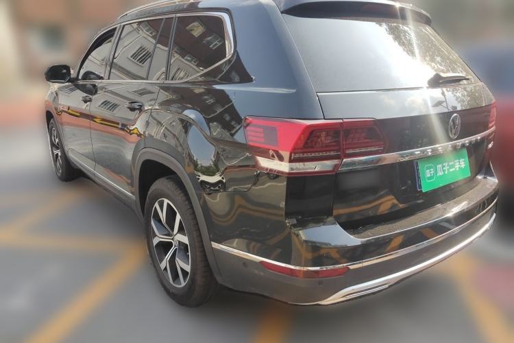 Used Volkswagen Teramont 2019 380TSI Four-Wheel Drive Luxury Version China VI Standard Rear Left 45 Deg
