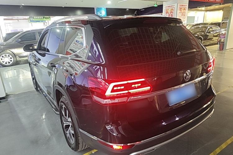 Used Volkswagen Teramont 2019 330TSI Two-Wheel-Drive Luxury Edition China VI Standard Rear Left 45 Deg