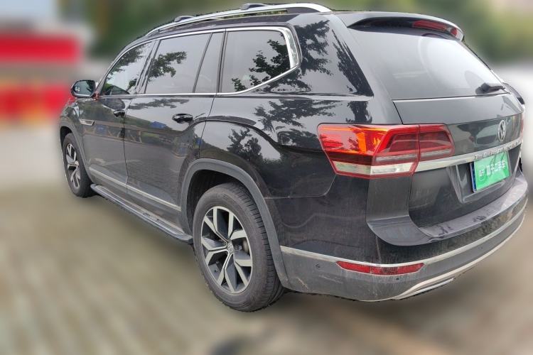 Used Volkswagen Teramont 2019 330TSI Two-Wheel-Drive Luxury Edition China V Standard Rear Left 45 Deg