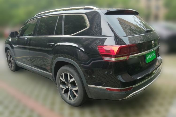 Used Volkswagen Teramont 2019 330TSI Two-Wheel-Drive Luxury Edition China V Standard Rear Left 45 Deg