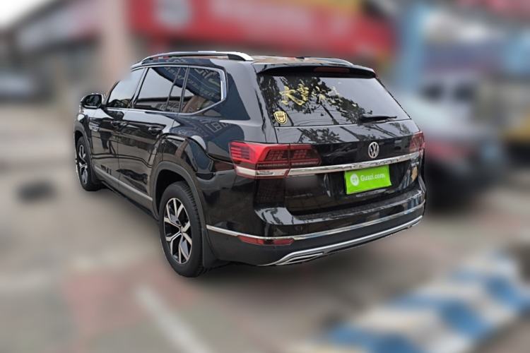 Used Volkswagen Teramont 2019 380TSI Four-Wheel Drive Luxury Version China V Standard Rear Left 45 Deg