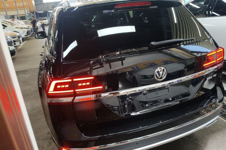 Used Volkswagen Teramont 2019 380TSI Four-Wheel Drive Flagship Model China VI Rear Left 45 Deg