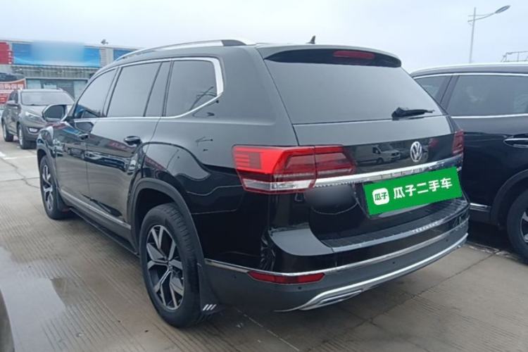 Used Volkswagen Teramont 2019 380TSI Four-Wheel Drive Luxury Version China V Standard Rear Left 45 Deg