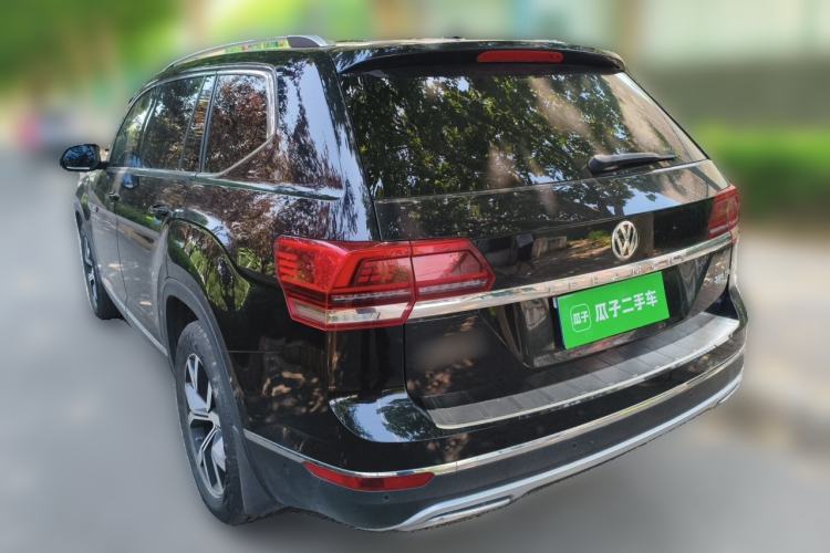 Used Volkswagen Teramont 2019 380TSI Four-Wheel Drive Luxury Version China V Standard Rear Left 45 Deg