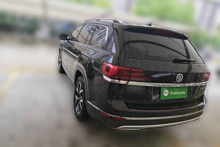 Used Volkswagen Teramont 2019 330TSI Two-Wheel-Drive Luxury Edition China VI Standard Rear Left 45 Deg