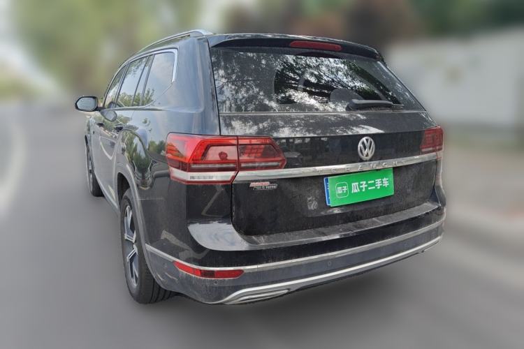 Used Volkswagen Teramont 2019 380TSI Four-Wheel Drive Luxury Version China VI Standard Rear Left 45 Deg
