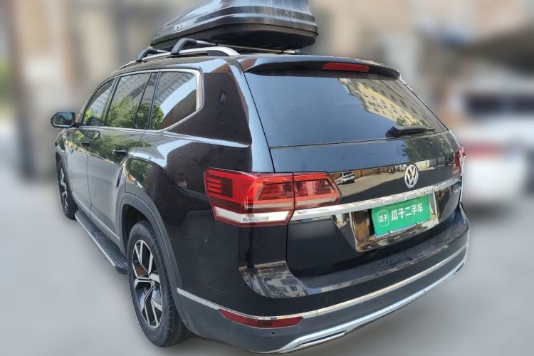 Used Volkswagen Teramont 2019 330TSI Two-Wheel-Drive Luxury Edition China V Standard Rear Left 45 Deg