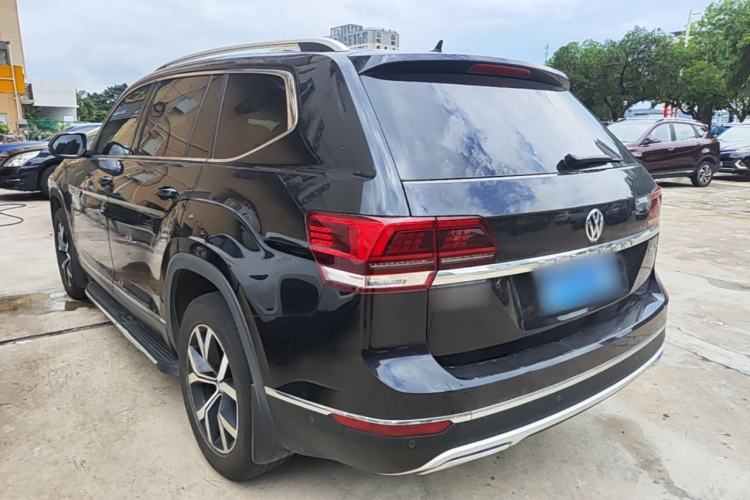 Used Volkswagen Teramont 2019 330TSI Two-Wheel-Drive Luxury Edition China V Standard Rear Left 45 Deg
