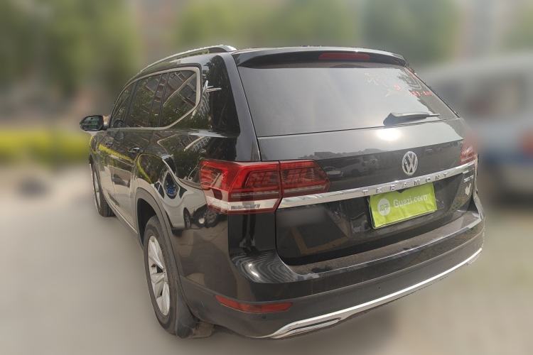 Used Volkswagen Teramont 2019 380TSI Four-Wheel Drive Comfort Edition China V Standard Rear Left 45 Deg