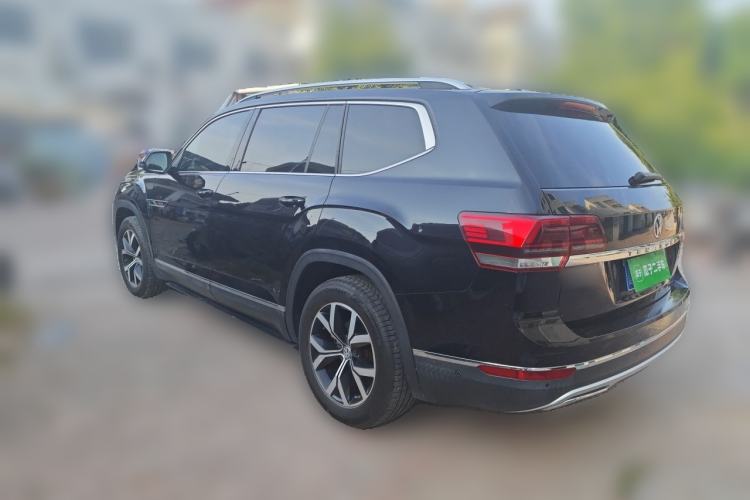 Used Volkswagen Teramont 2019 380TSI Four-Wheel Drive Luxury Version China V Standard Rear Left 45 Deg