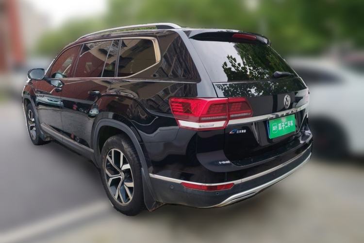 Used Volkswagen Teramont 2019 330TSI Two-Wheel-Drive Luxury Edition China VI Standard Rear Left 45 Deg