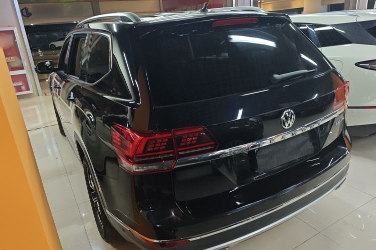 Used Volkswagen Teramont 2019 330TSI Two-Wheel-Drive Luxury Edition China VI Standard Rear Left 45 Deg