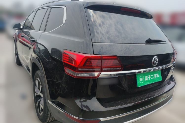 Used Volkswagen Teramont 2019 380TSI Four-Wheel Drive Luxury Version China VI Standard Rear Left 45 Deg