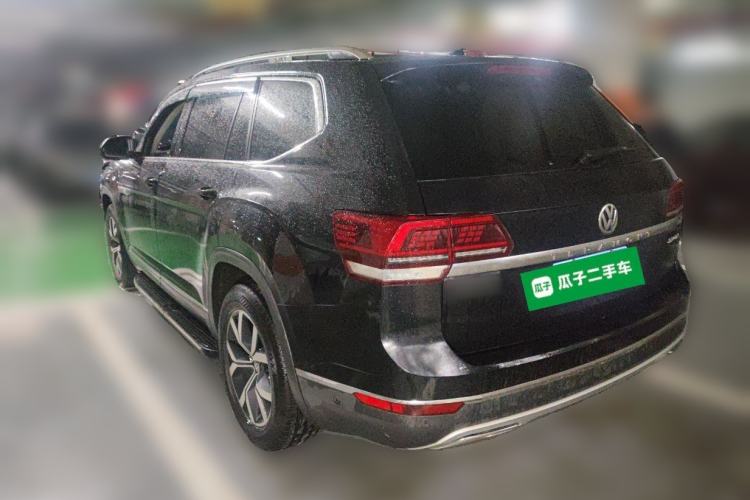Used Volkswagen Teramont 2019 330TSI Two-Wheel-Drive Luxury Edition China V Standard Rear Left 45 Deg