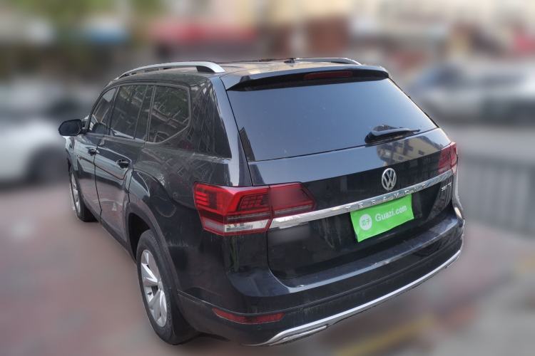 Used Volkswagen Teramont 2019 380TSI Four-Wheel Drive Comfort Edition China V Standard Rear Left 45 Deg