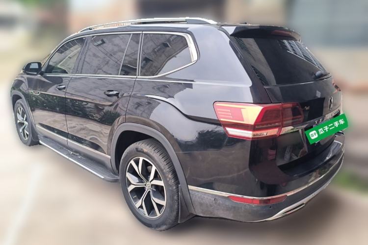 Used Volkswagen Teramont 2019 380TSI Four-Wheel Drive Luxury Version China VI Standard Rear Left 45 Deg
