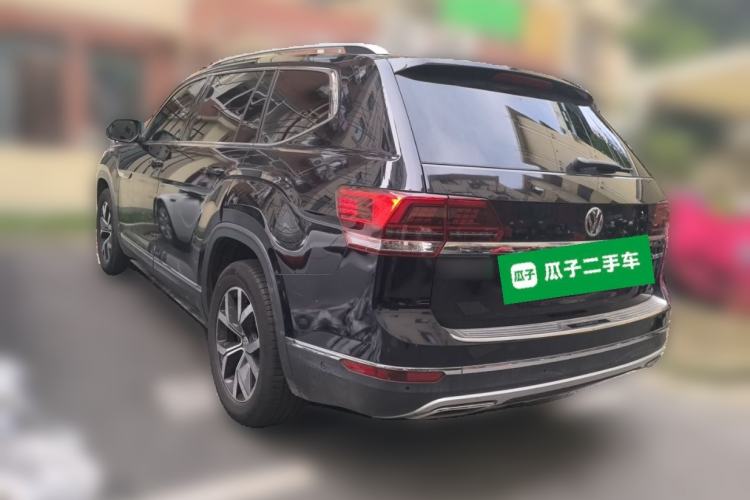Used Volkswagen Teramont 2019 330TSI Two-Wheel-Drive Luxury Edition China V Standard Rear Left 45 Deg