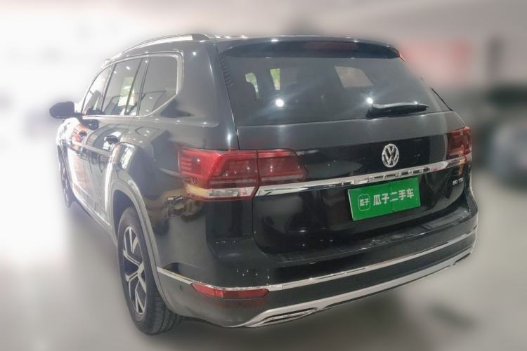 Used Volkswagen Teramont 2019 380TSI Four-Wheel Drive Luxury Version China V Standard Rear Left 45 Deg