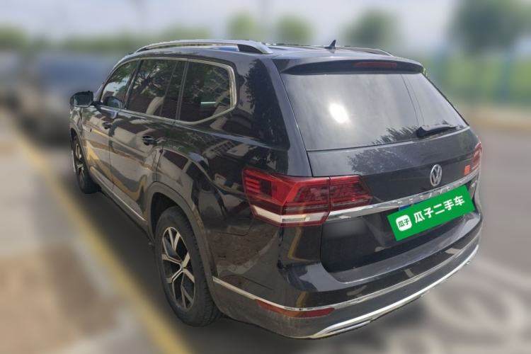 Used Volkswagen Teramont 2019 380TSI Four-Wheel Drive Luxury Version China VI Standard Rear Left 45 Deg
