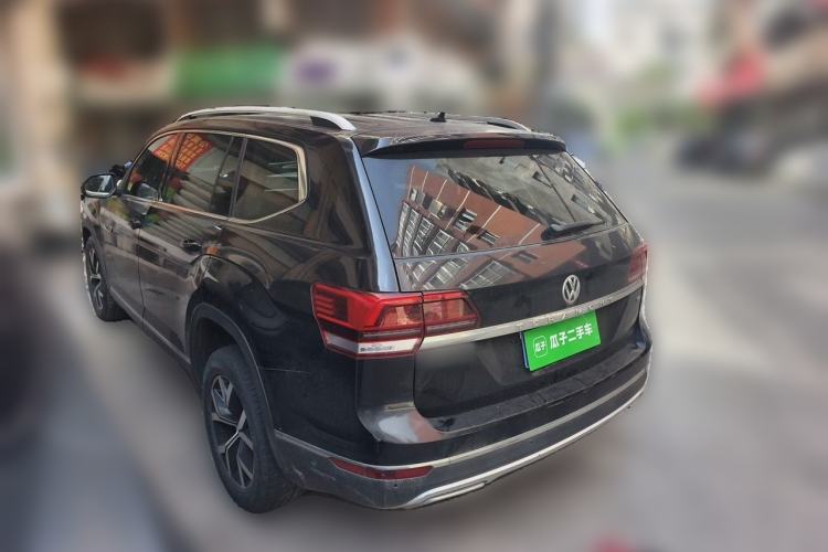 Used Volkswagen Teramont 2019 330TSI Two-Wheel-Drive Luxury Edition China V Standard Rear Left 45 Deg