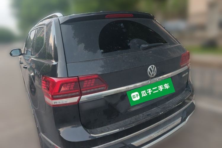 Used Volkswagen Teramont 2019 380TSI Four-Wheel Drive Luxury Version China V Standard Rear Left 45 Deg