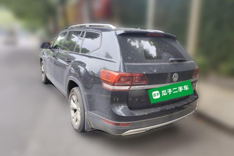 Used Volkswagen Teramont 2019 380TSI Four-Wheel Drive Comfort Edition China V Standard Rear Left 45 Deg
